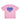 T-SHIRT BISOUS SKATEBOARD PINK